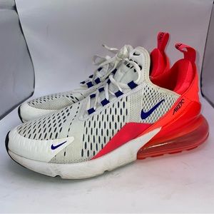 Nike | Shoes | Womens 28 Nike Air Max 270 Ultramarine Solar Red Size 9  Ah6789101 | Poshmark